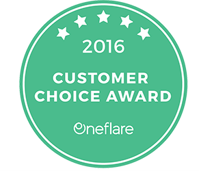 oneflare-2016-customer-choice-award-reviews