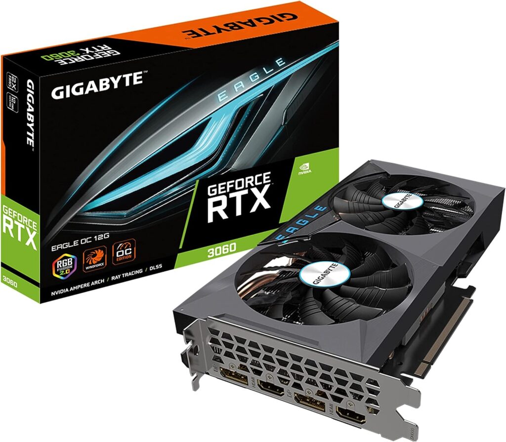 Rev2.0 Kit GIGABYTE GeForce RTX 3060 Eagle OC 12G (REV2.0) Graphics Card | JM ...