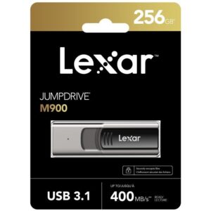 Lexar JumpDrive M900 256GB USB 3.1 USB Flash Drive Memory Storage