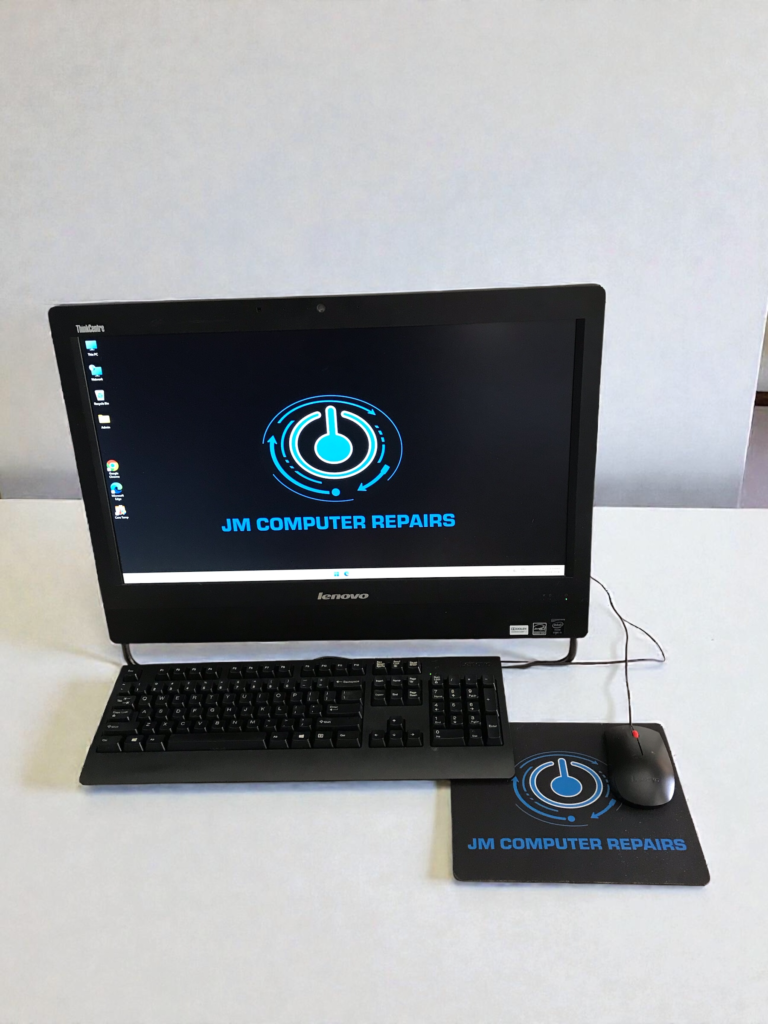 Think Glass Computer Refurbished Lenovo Think Centre 23” All in one Desktop PC | JM Computer ...